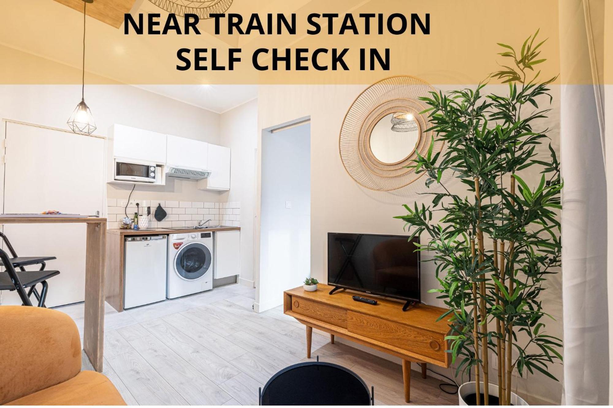 Le Petit Jean- Central Pres Gare Et Tram - Supermarches - Wifi - Nice Luaran gambar